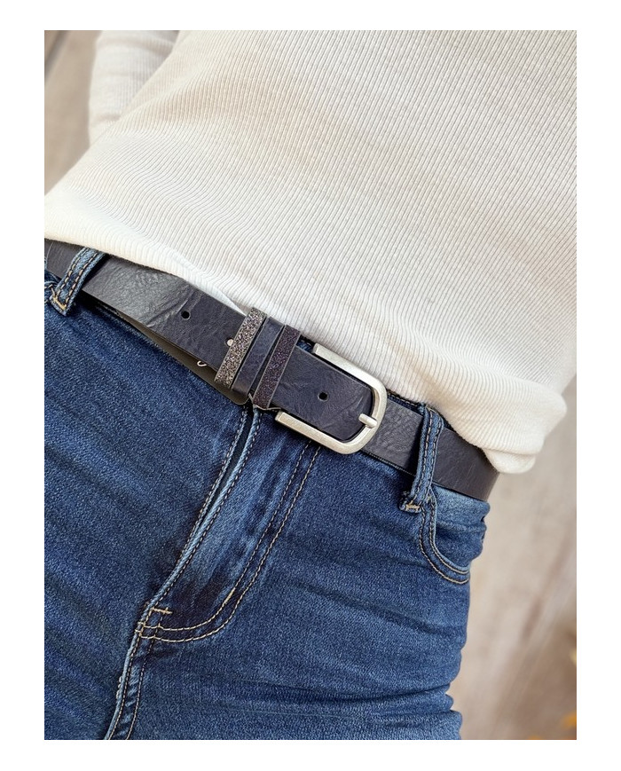 Ceinture bleu marine