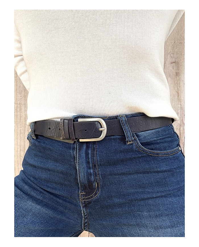 Ceinture bleu marine