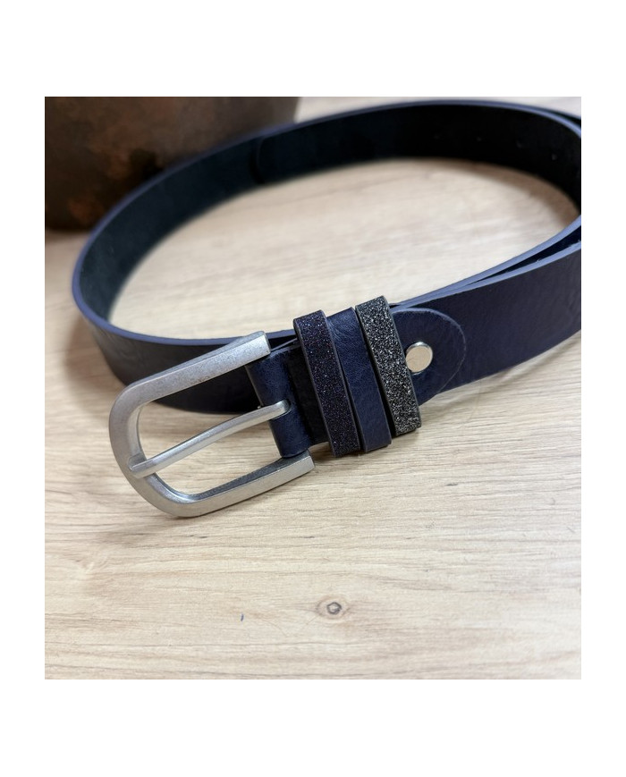 Ceinture bleu marine