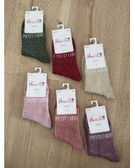 Chaussettes pailletées "PETIT CHOU" - Enfant (30-35)