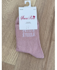 Chaussettes pailletées "PETIT ETOILE" - Enfant (30-35)