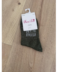 Chaussettes pailletées "PETIT ETOILE" - Enfant (30-35)