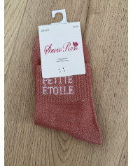 Chaussettes pailletées "PETIT ETOILE" - Enfant (30-35)