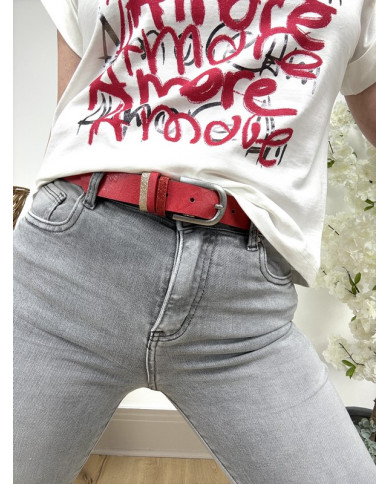 Ceinture rouge