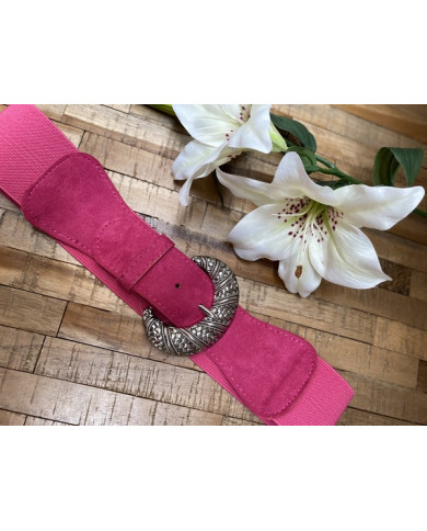Ceinture rose fuchsia