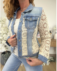 Veste léopard avec capuche