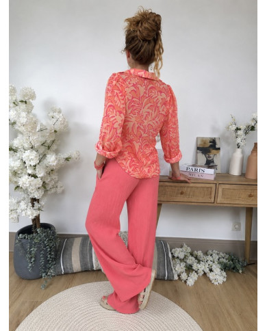 Chemise colorée Hawaï - taille S - M