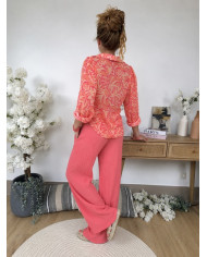 Chemise colorée Hawaï - taille S - M