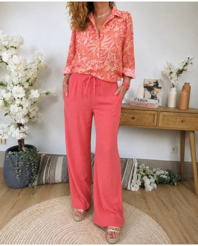 Chemise colorée Hawaï - taille S - M