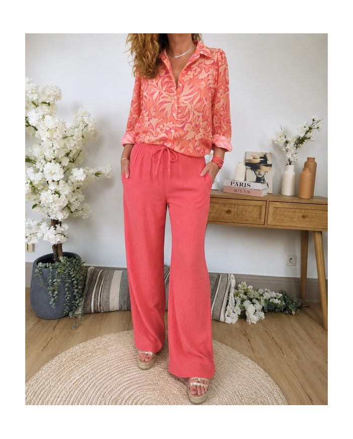 Chemise colorée Hawaï - taille S - M