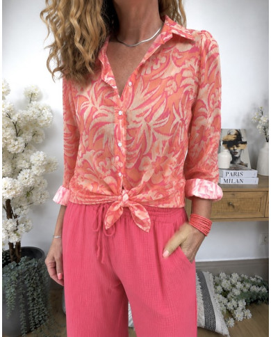 Chemise colorée Hawaï - taille S - M