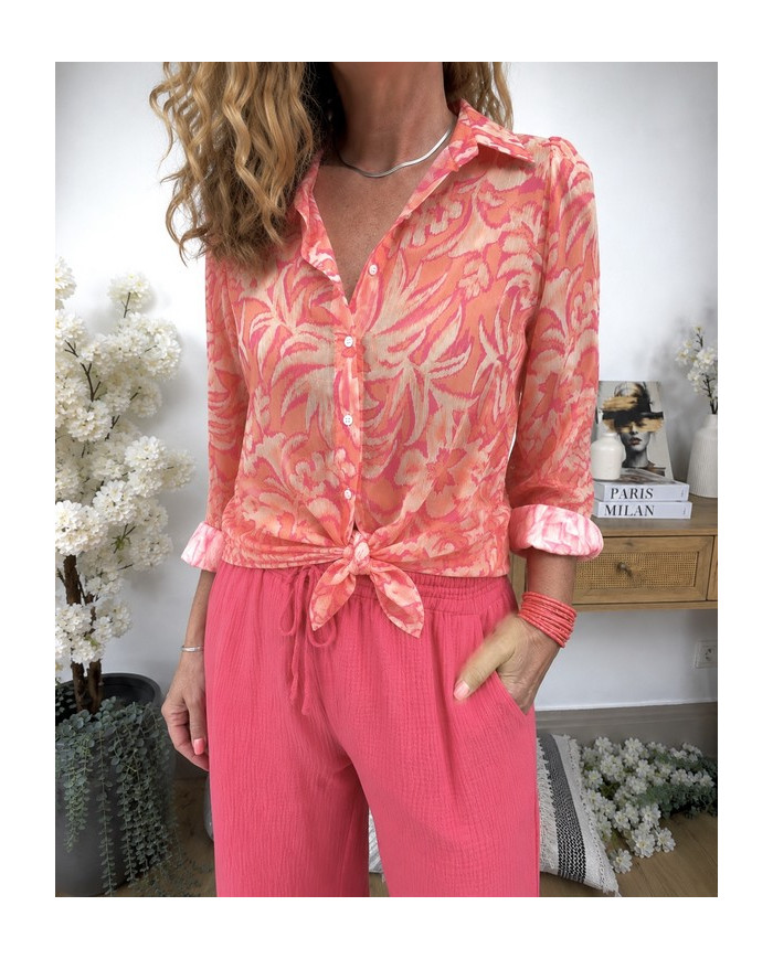 Chemise colorée Hawaï - taille S - M
