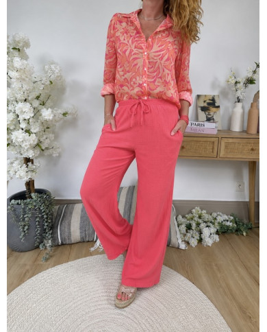 Chemise colorée Hawaï - taille S - M