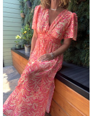 Robe longue Hawaï