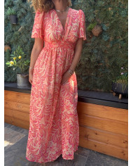 Robe longue Hawaï