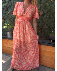 Robe longue Hawaï