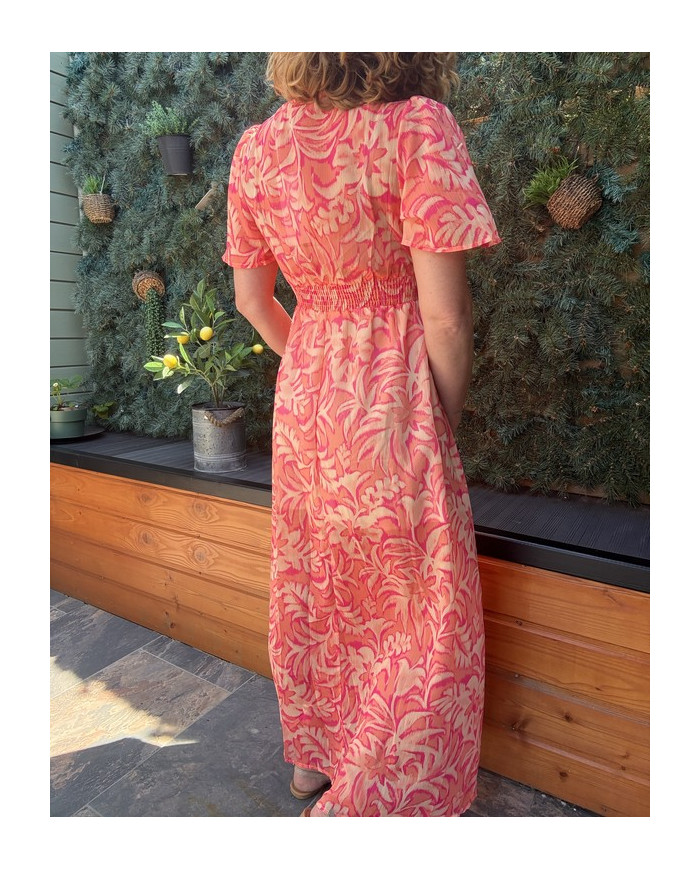 Robe longue Hawaï