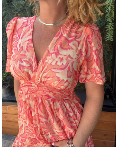 Robe longue Hawaï