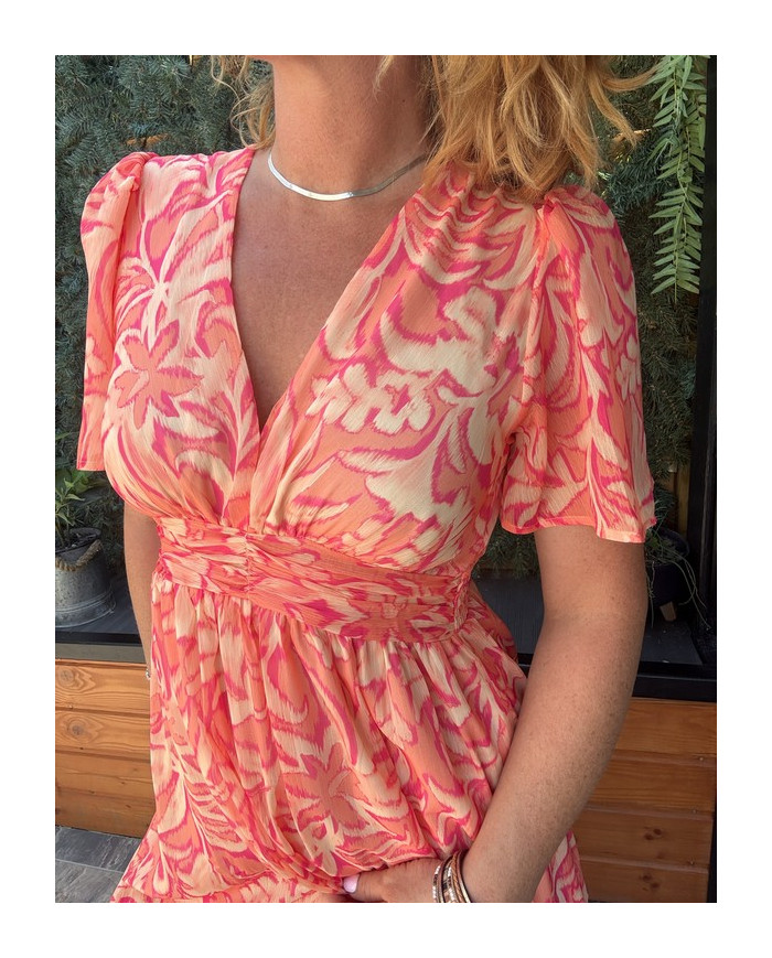 Robe longue Hawaï