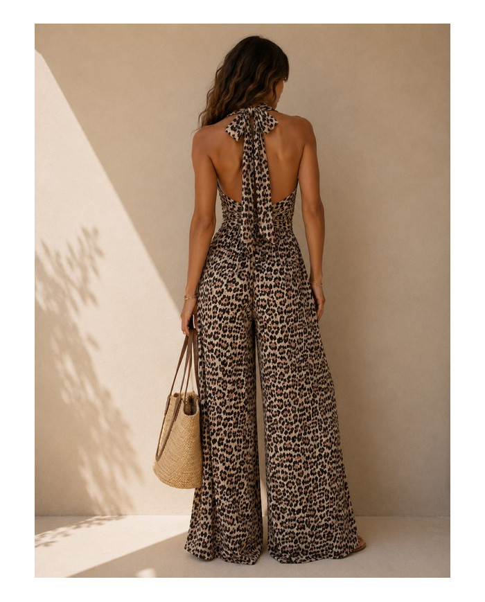 Combi pantalon léopard - multi positions