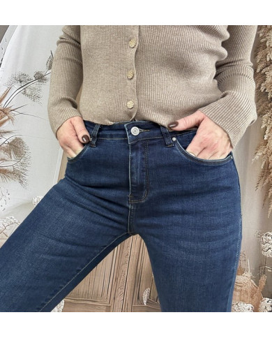 Jean slim bleu brut Alexis