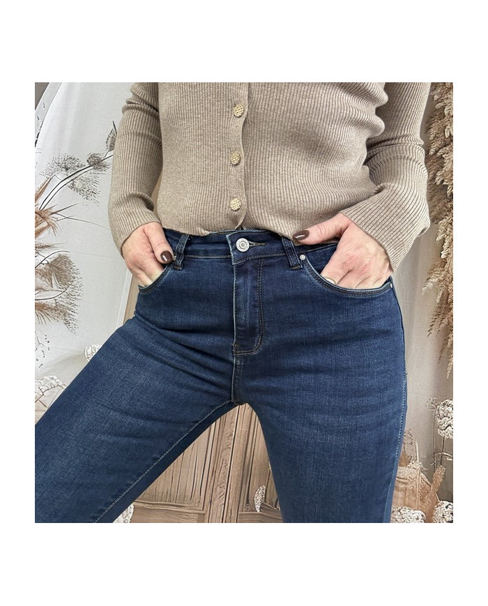 Jean slim bleu brut Alexis