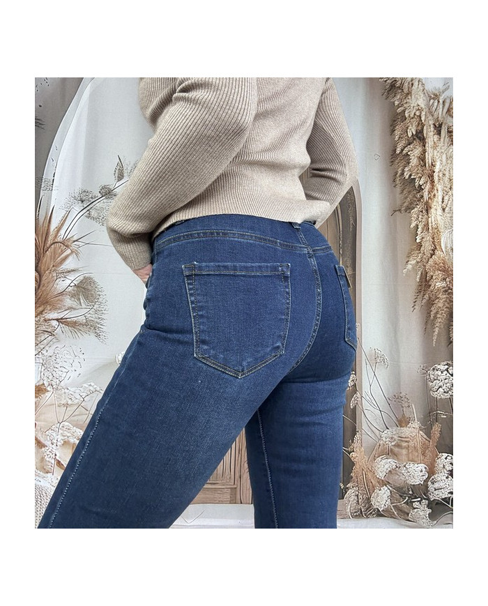 Jean slim bleu brut Alexis