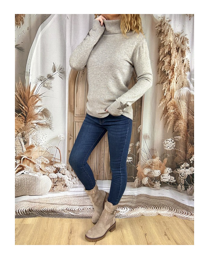 Jean slim bleu brut Alexis