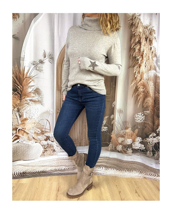 Jean slim bleu brut Alexis