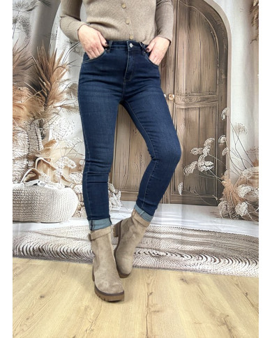 Jean slim bleu brut Alexis