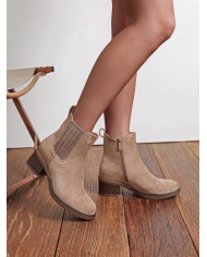 Bottines taupe