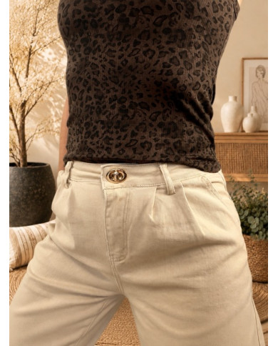 Pantalon Aladdin beige