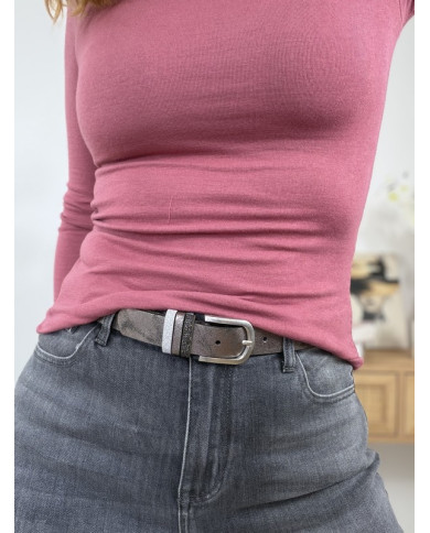 Ceinture gris anthracite