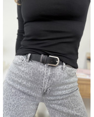 Ceinture gris anthracite