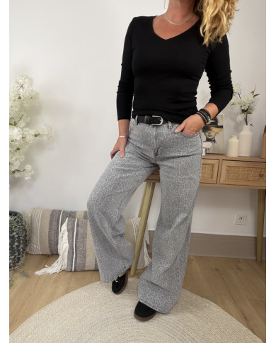 Top uni noir Ulysse