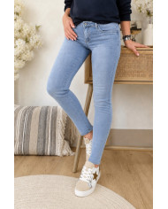 Jean slim push up bleu clair Firmin