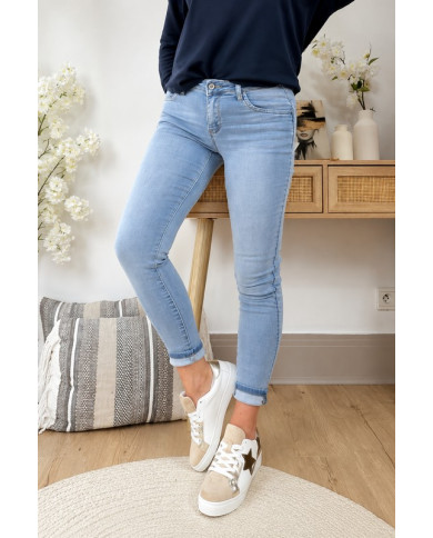 Jean slim push up bleu clair Firmin
