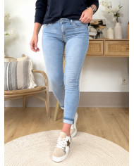 Jean slim push up bleu clair Firmin