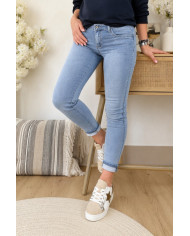 Jean slim push up bleu clair Firmin