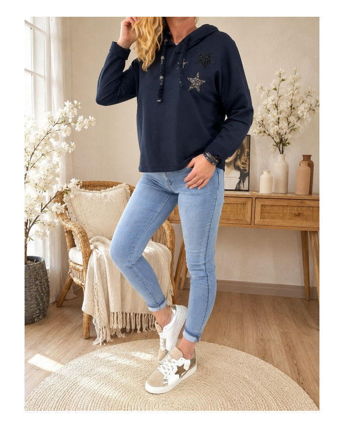 Jean slim push up bleu clair Firmin