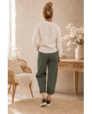 Chemisier fleuri Ortence - taille S/36