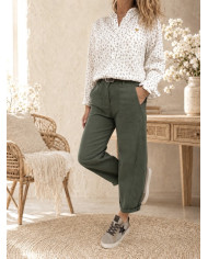Chemisier fleuri Ortence - taille S/36