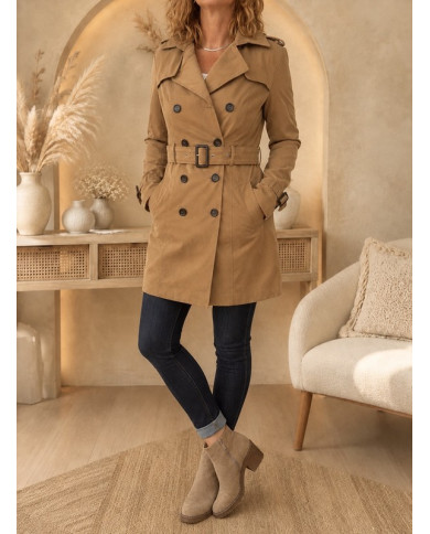 Trench mi long camel