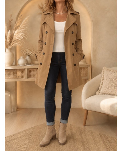 Trench mi long camel