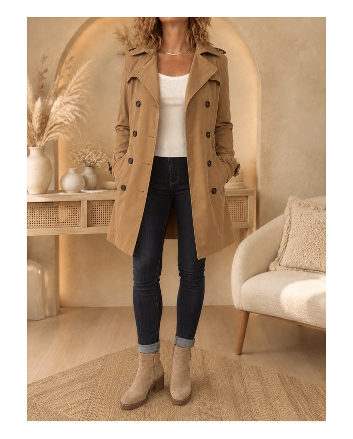 Trench mi long camel
