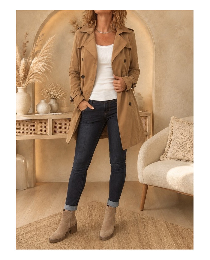 Trench mi long camel