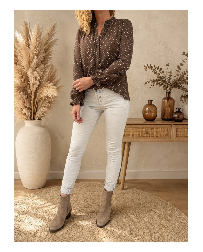 Pantalon beige Melly