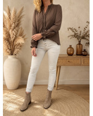 Pantalon beige Melly
