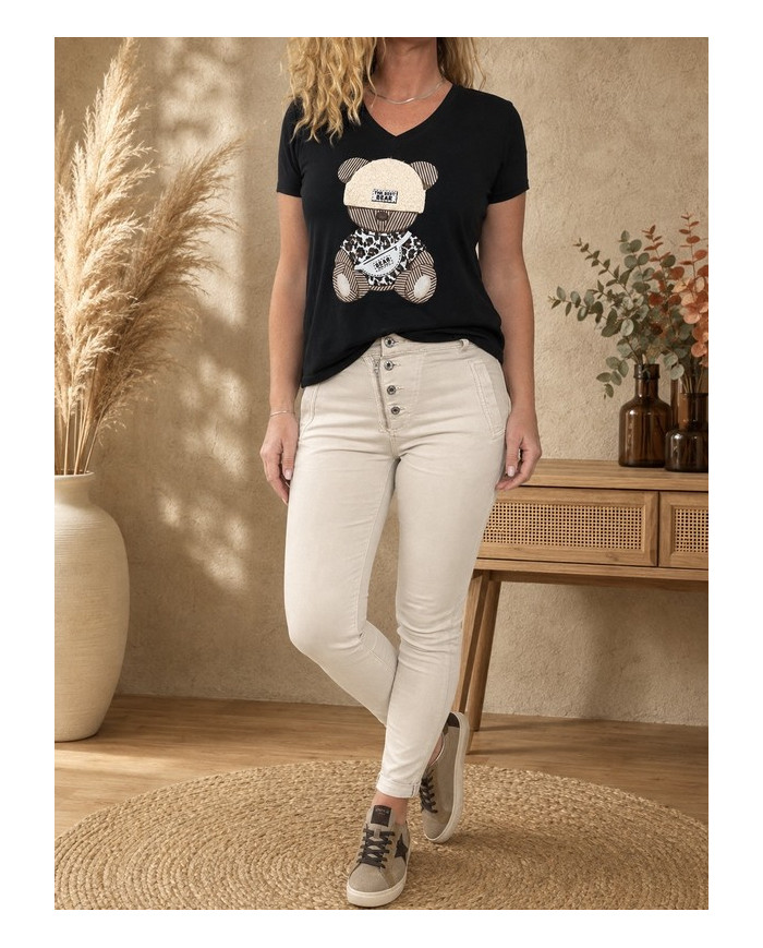 Pantalon beige Melly