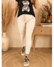 Pantalon beige Melly